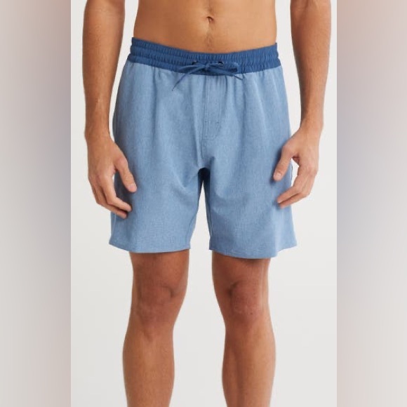 Volcom Other - Volcom Blue Choppy Water Board Shorts Size XL